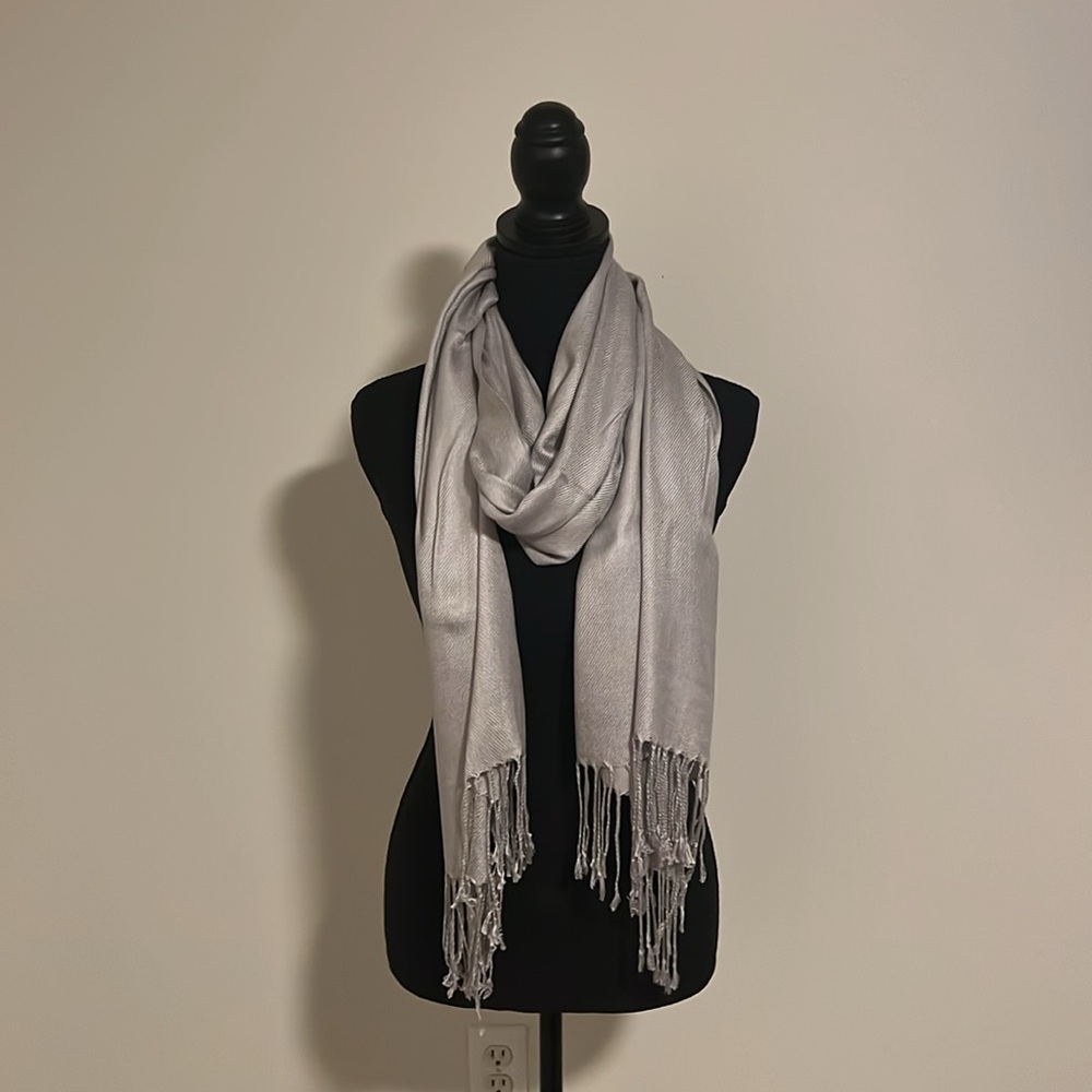 Silver Scarf/Shawl